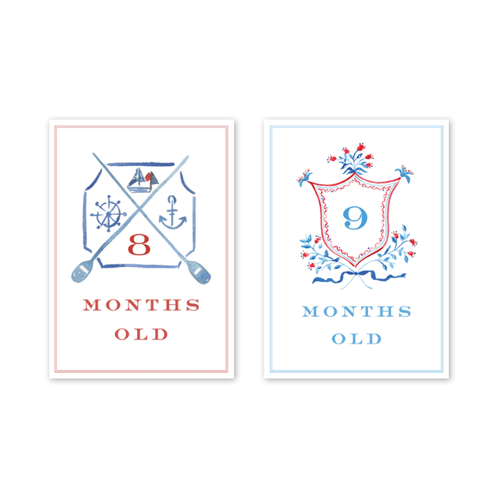 Joys of Boys Milestone Cards