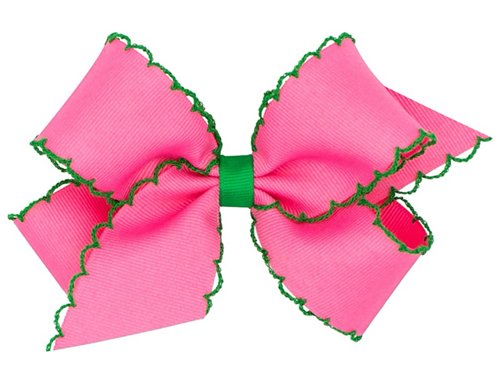 Medium Grosgrain Moonstitch Bow, More Colors