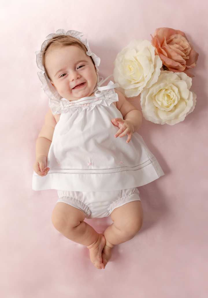 Heirloom Float Dress- White