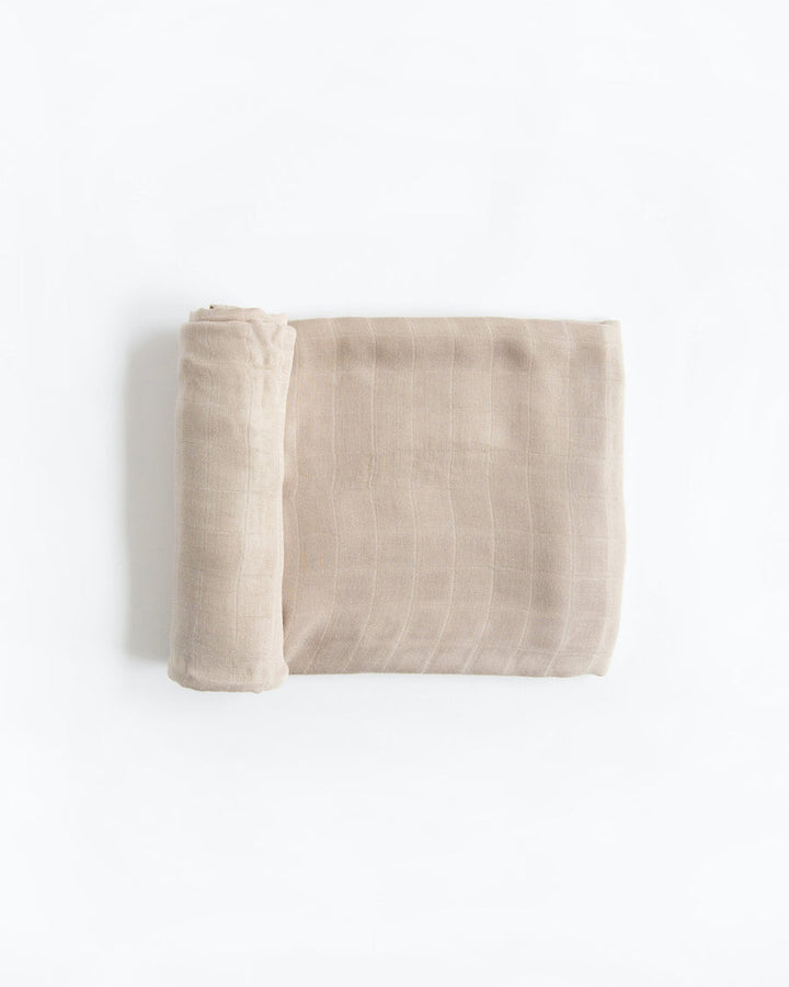 Oatmeal Deluxe Muslin Swaddle