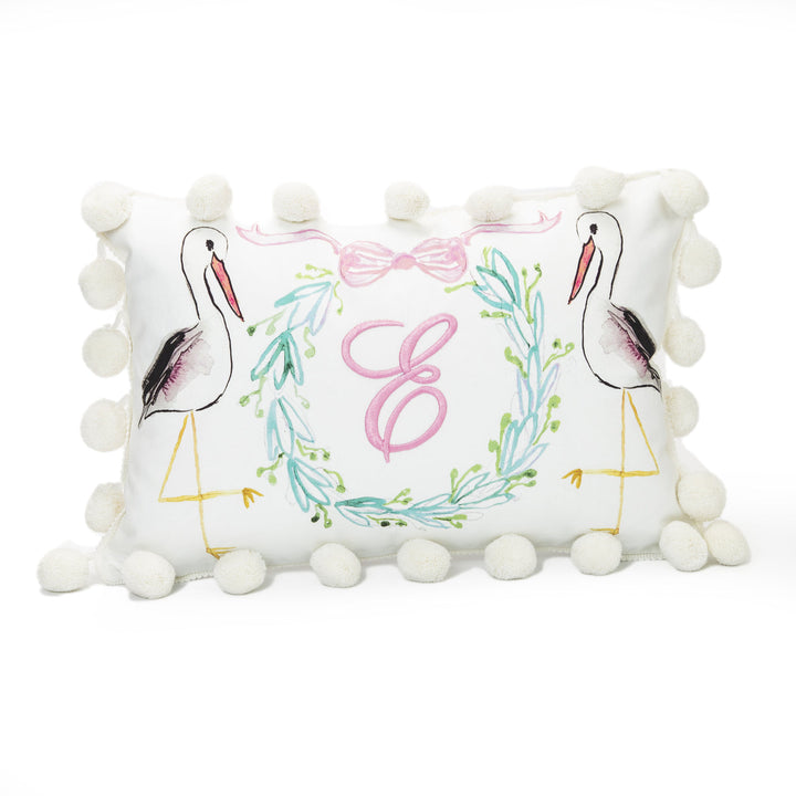 Stork Lumbar Pillow