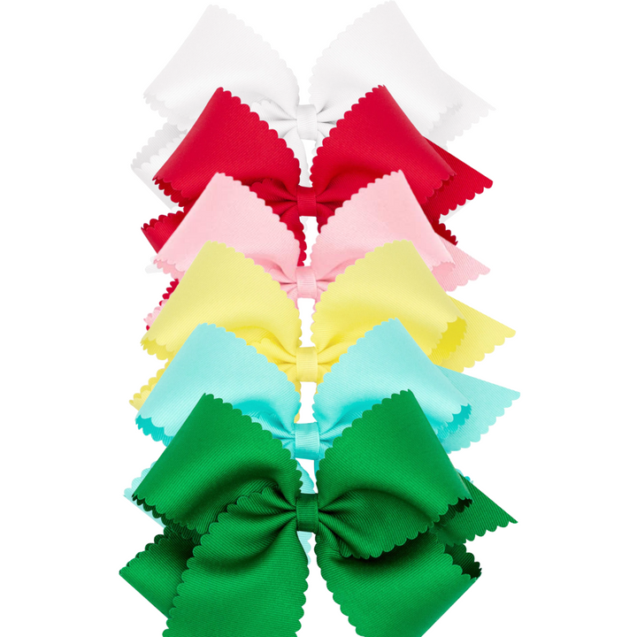 Medium Scallop Edge Bow