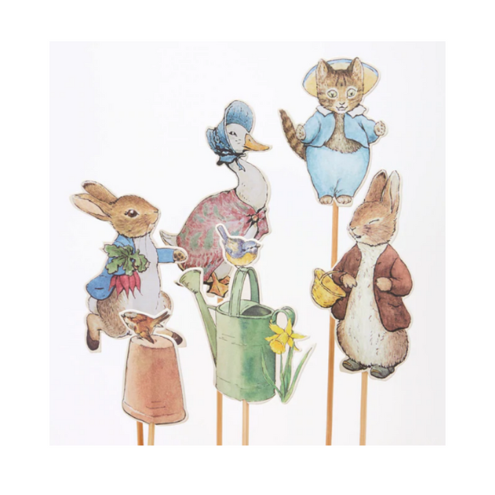 Peter Rabbit & Friends Cake Toppers