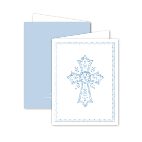 Neoclassic Cross Blue