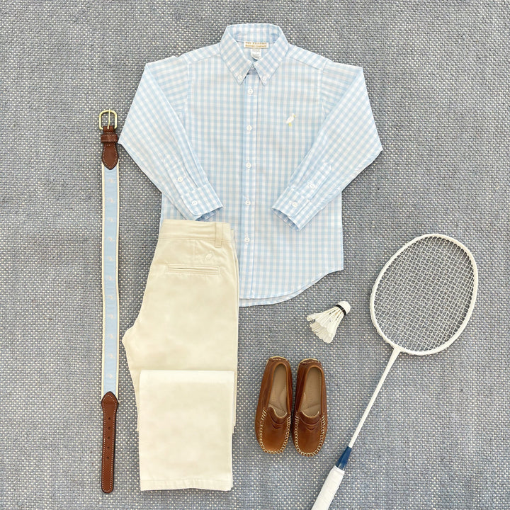 Prep School Pants- Saratoga Stone