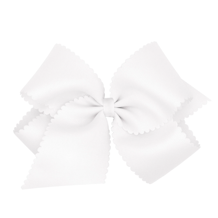Medium Scallop Edge Bow