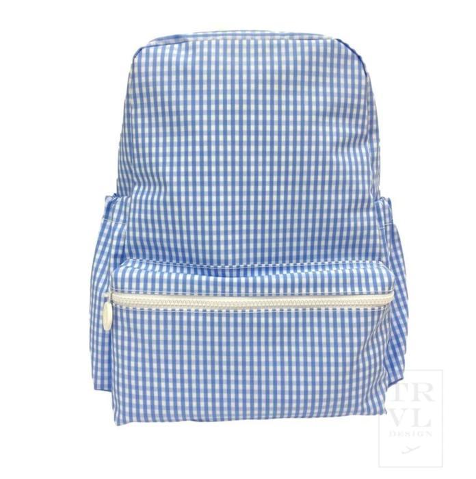 Backpacker Backpack, Gingham Sky