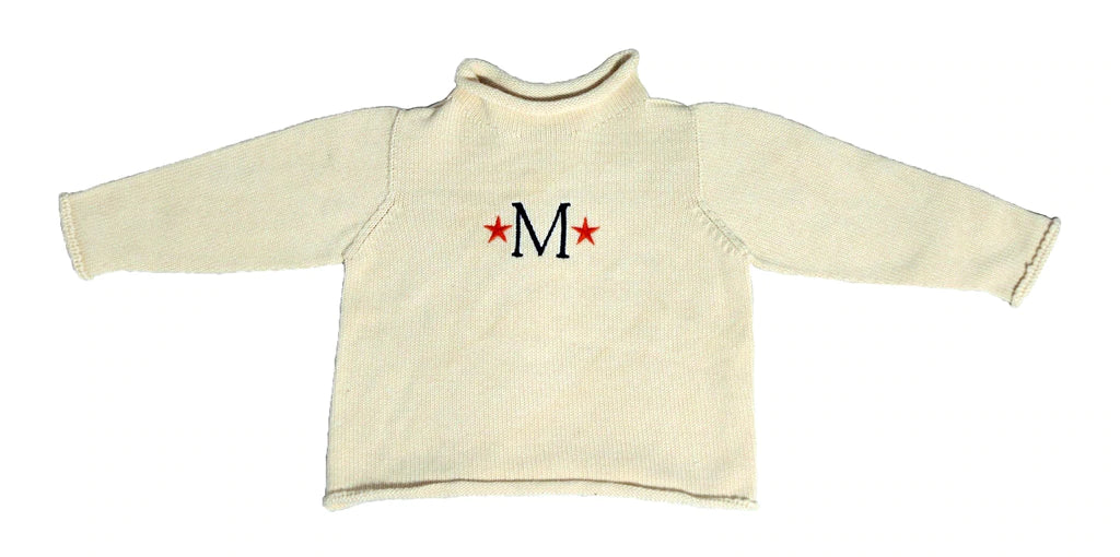 Jersey Rollneck Sweater - Natural