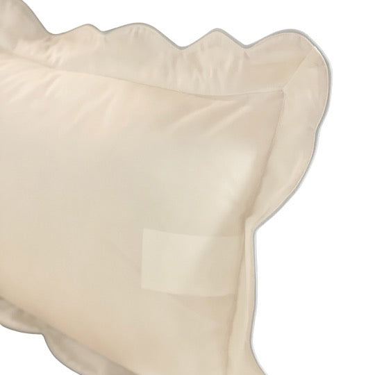 Blue Waves Trim Pillow