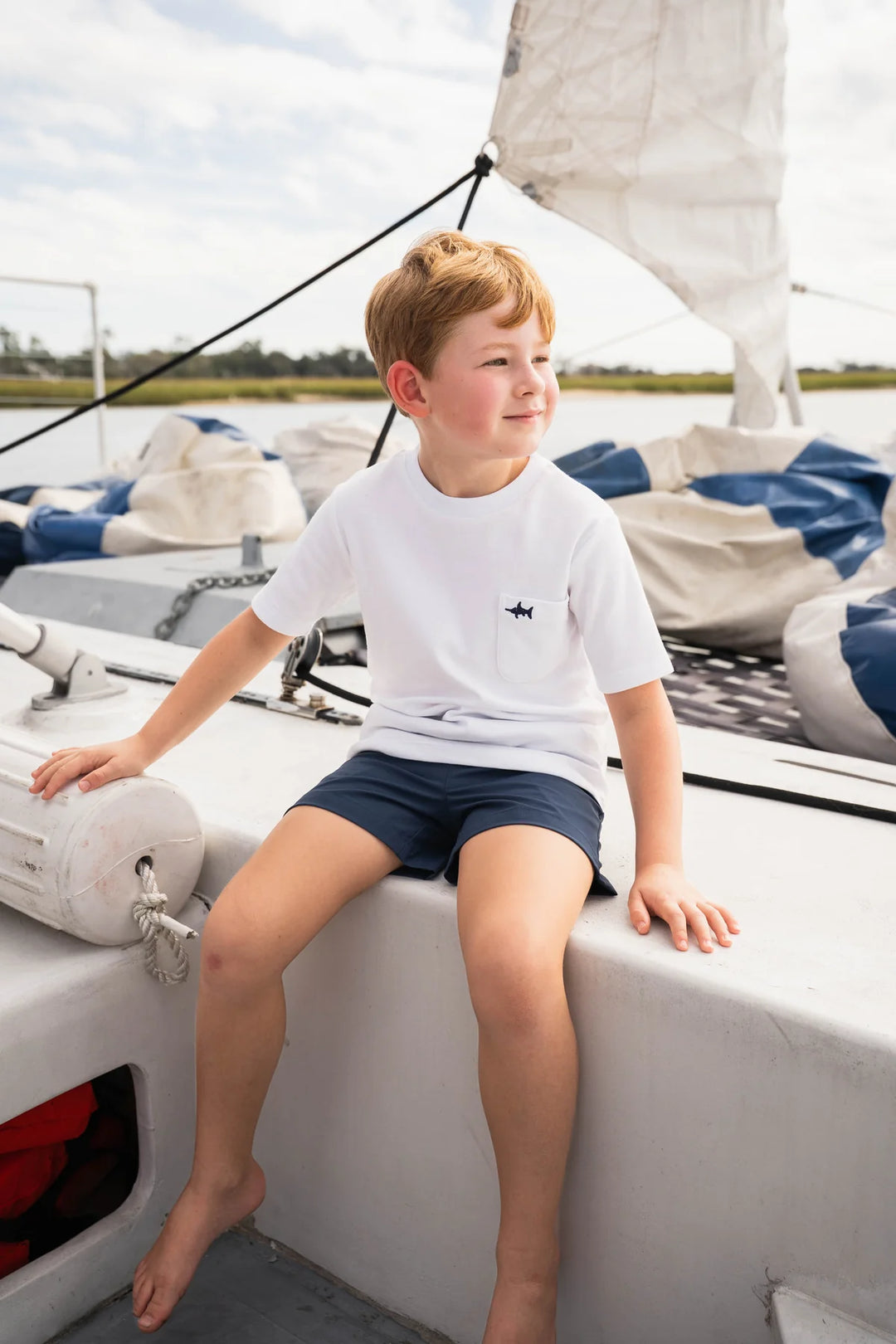 Classic Pocket Tee - White