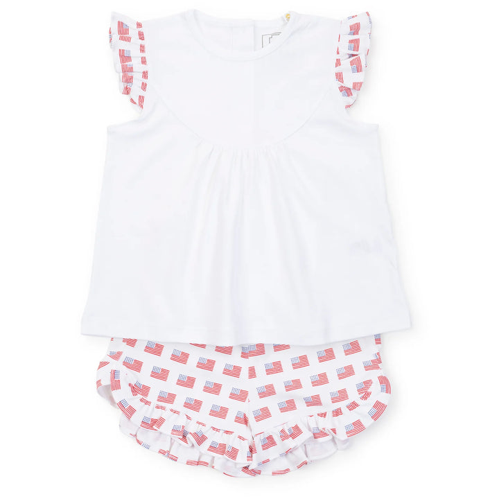 Ella Short Set-American Flag