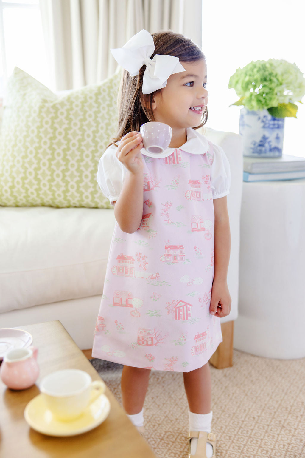 Annie Apron Dress- Towne And Toile