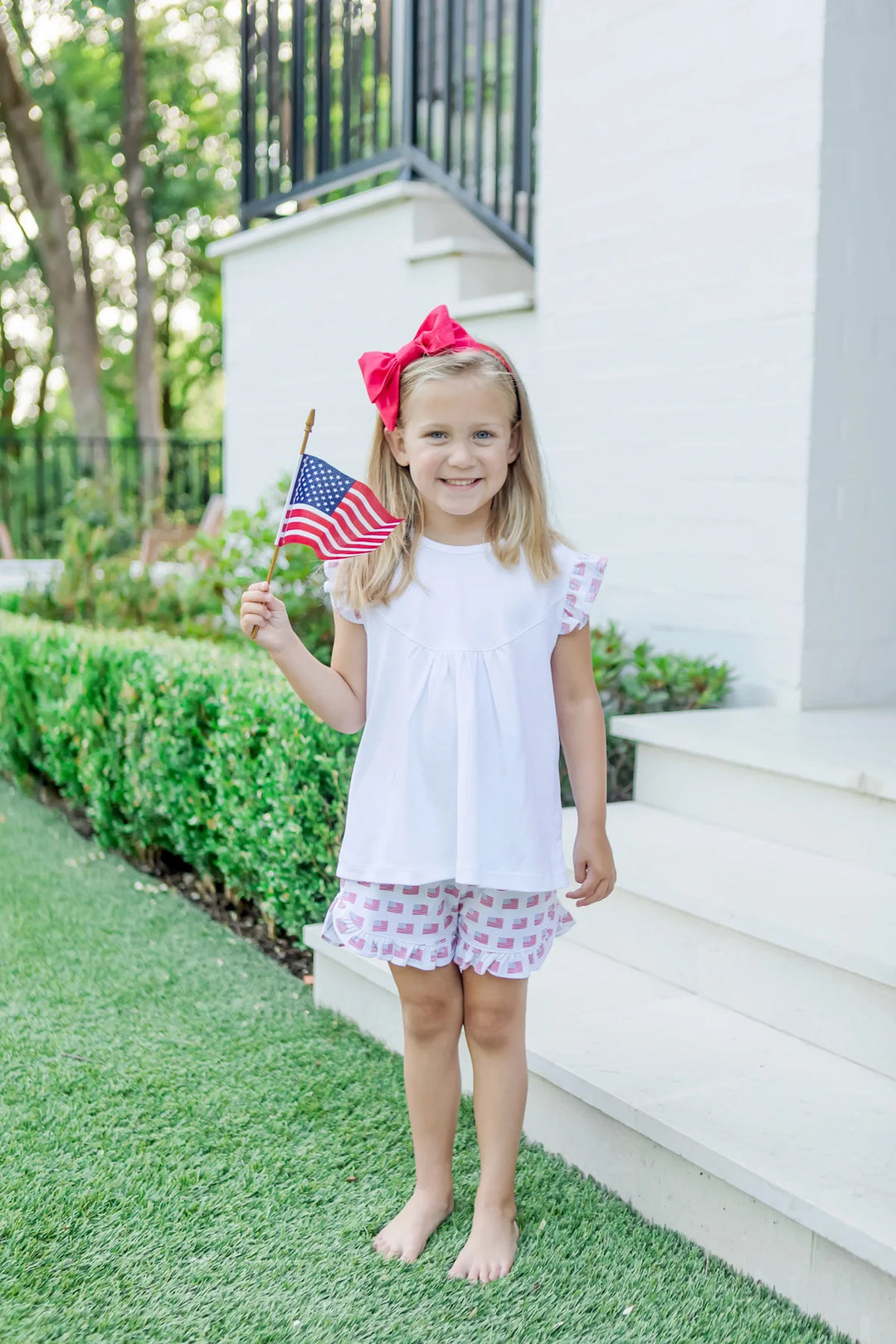 Ella Short Set-American Flag