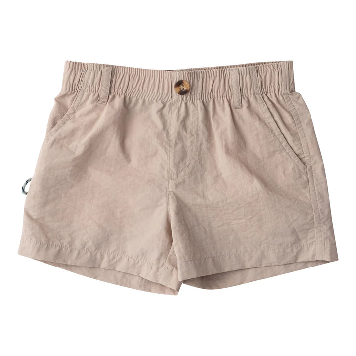 Outrigger Performance Short- Island Fossil Khaki