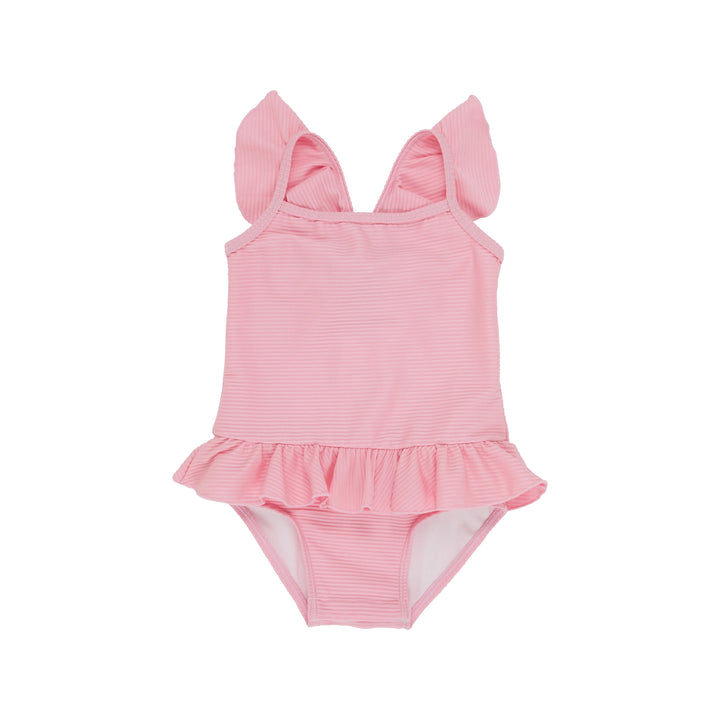 St. Lucia Swimsuit (Ribbed)- Pier Party Pink