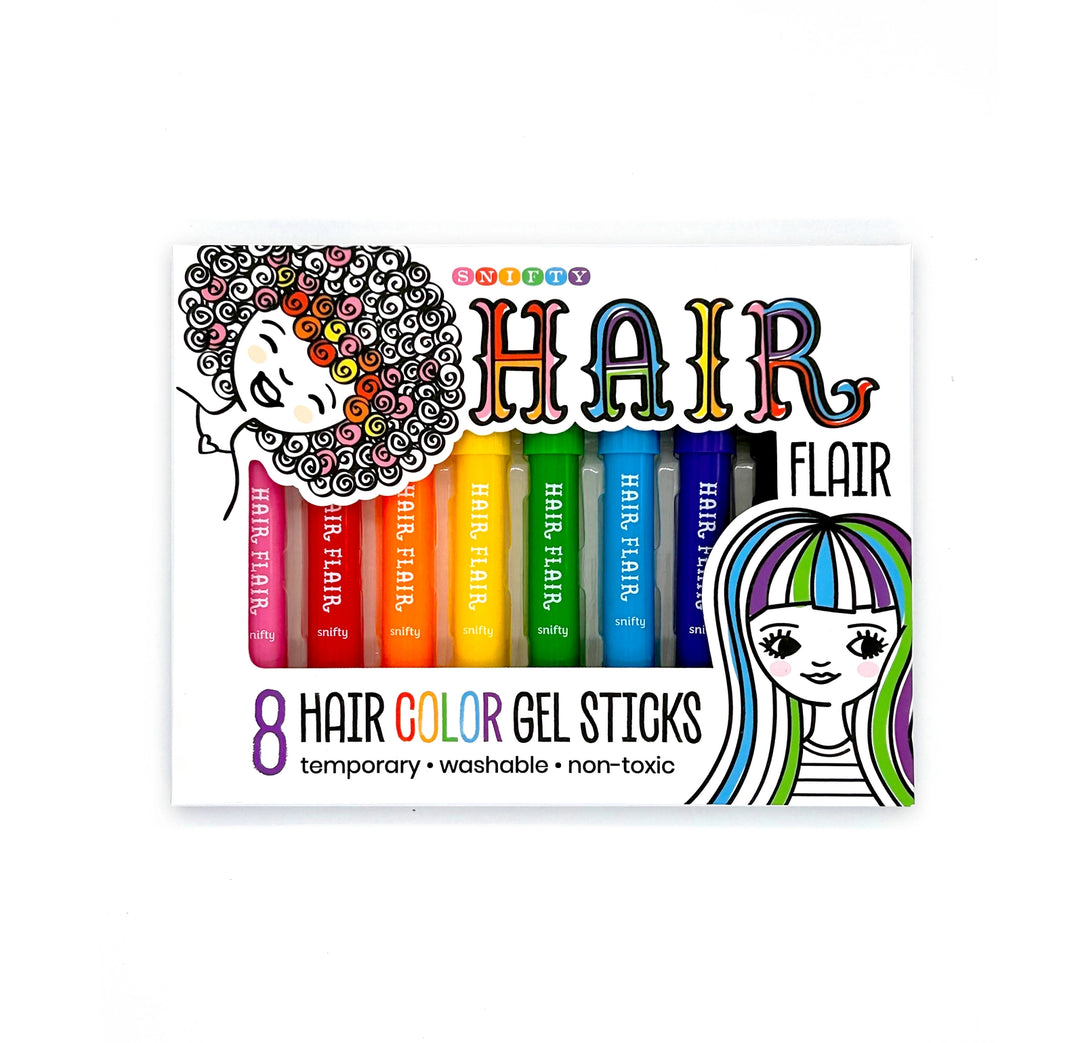 Hair Flair- Hair Color Gel Stick Set