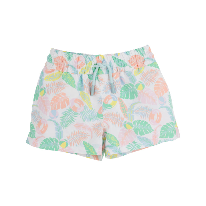 Tortolla Swim Trunks- Happy in Harbour Island