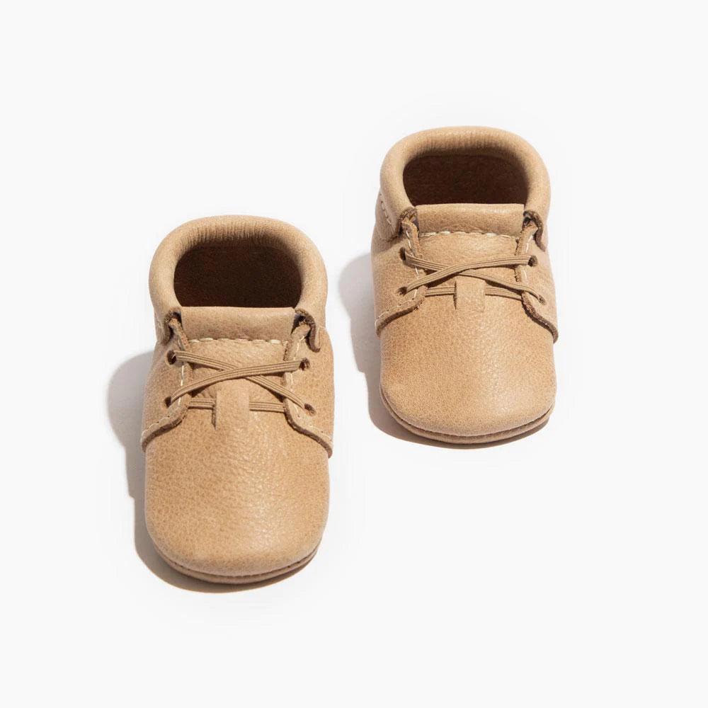 Weathered Brown Oxford Baby Shoe- Soft Sole