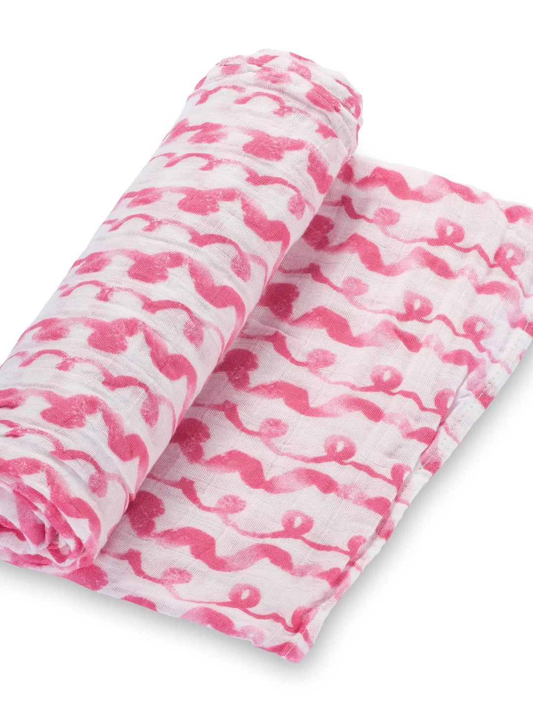 On Wednesday’s We Wear Pink Baby Swaddle Blanket