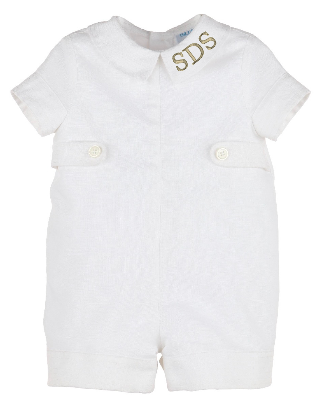 Kendall Smith- Linen Boy Bubble-White