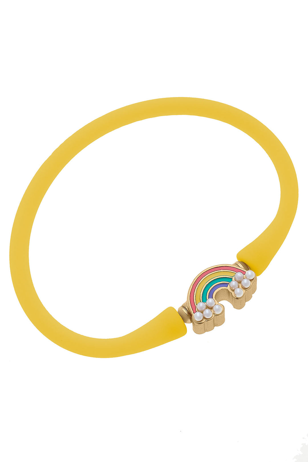 Bali Children's Rainbow Bracelet- Yellow