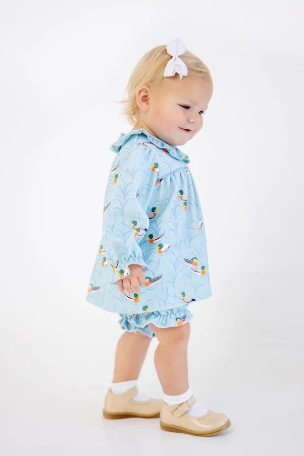 Bon Air Bloomer Set - Fine Weather for Ducks/Sarasota Sky