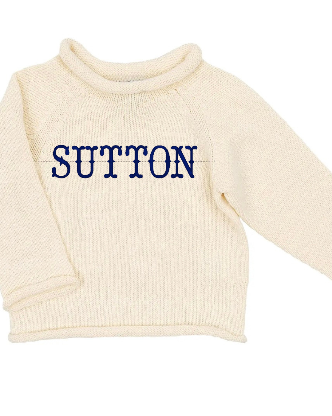Kendall Smith- Essentials Knit Raglan Sweater- Ivory