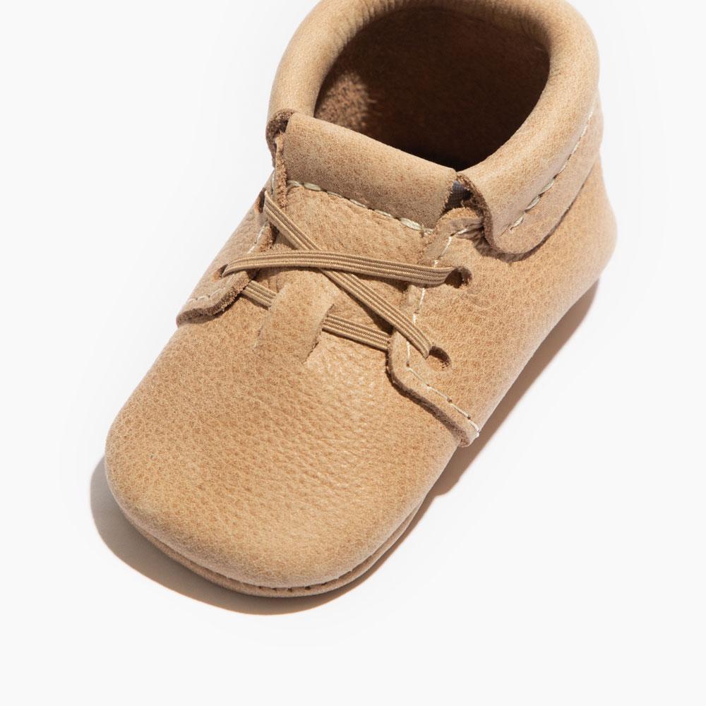 Weathered Brown Oxford Baby Shoe- Soft Sole