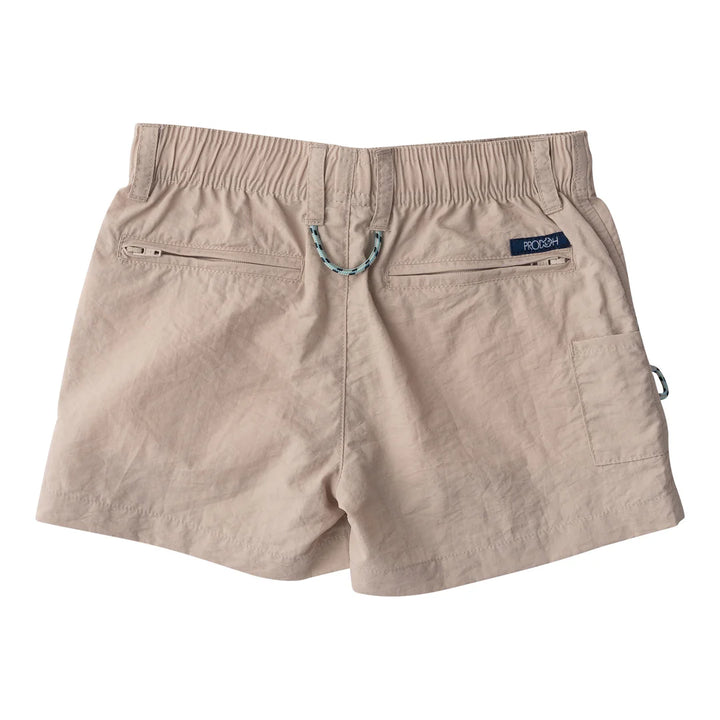 Outrigger Performance Short- Island Fossil Khaki