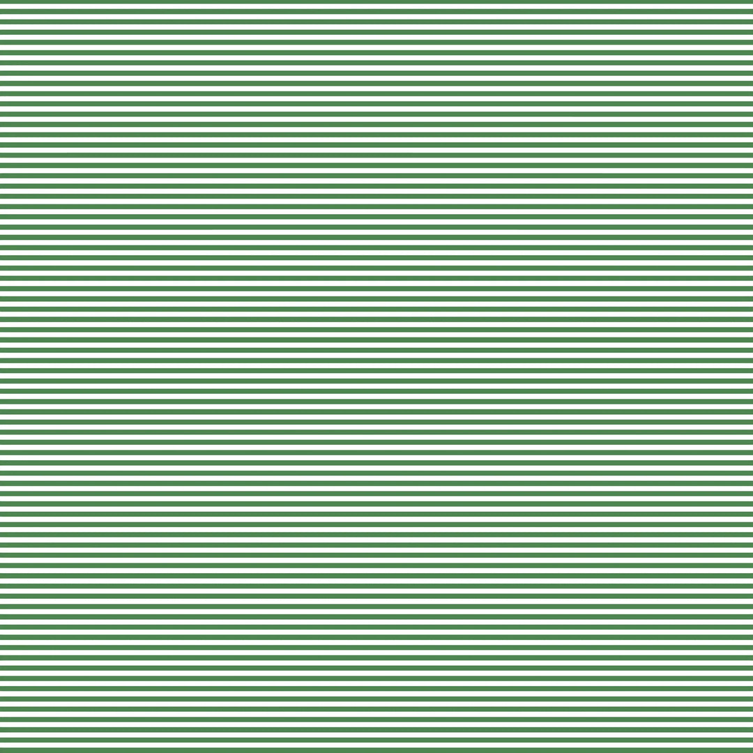 Sam Quarter Zip Pullover- Green/White Stripes