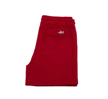 Topsail Performance Shorts- Red