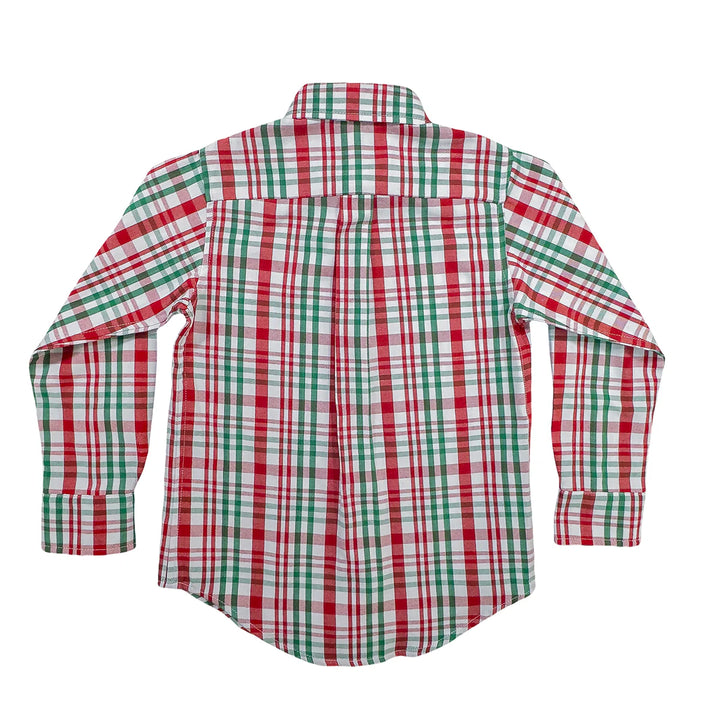 Carter Oxford Shirt- Sleigh Plaid