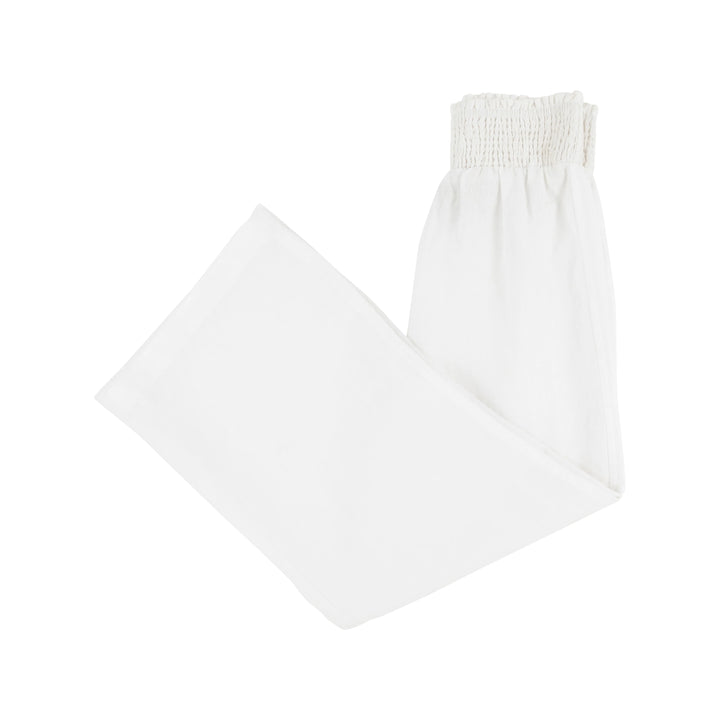 Lenai Lounge Pant- Worth Avenue White