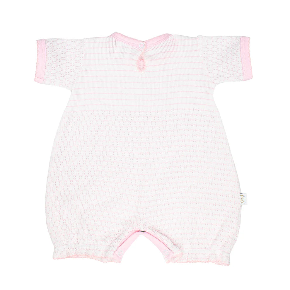 Paty Knit Bubble With Pima Trim