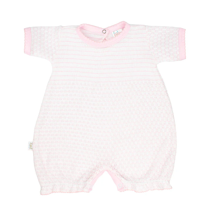 Paty Knit Bubble With Pima Trim