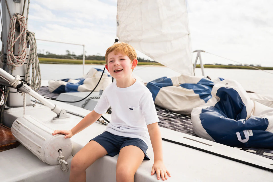 Classic Pocket Tee - White