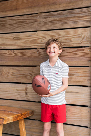 Topsail Performance Shorts- Red