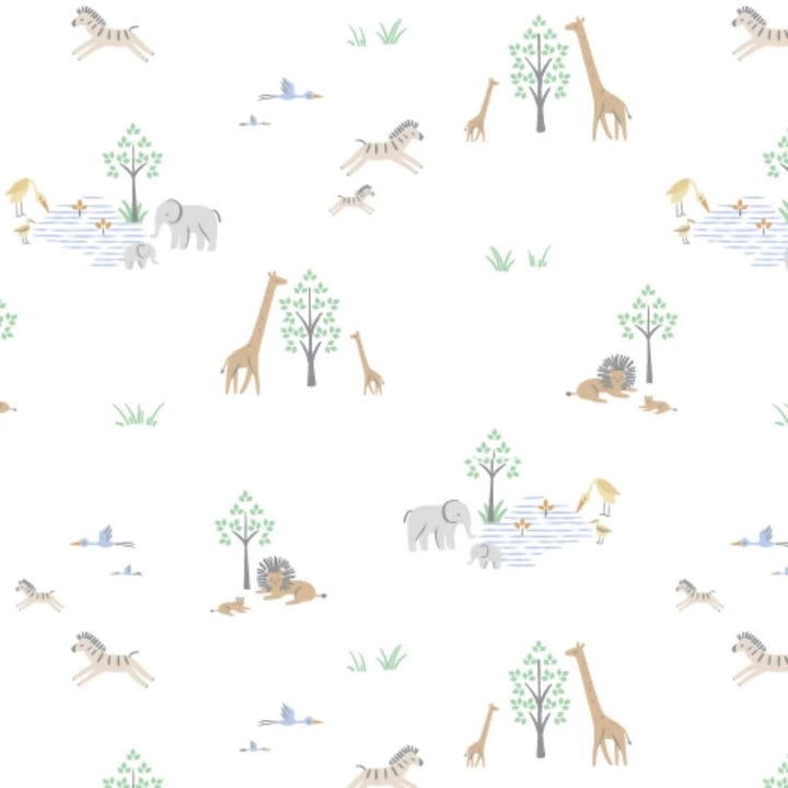 White Serene Safari Modal Magnetic Footie