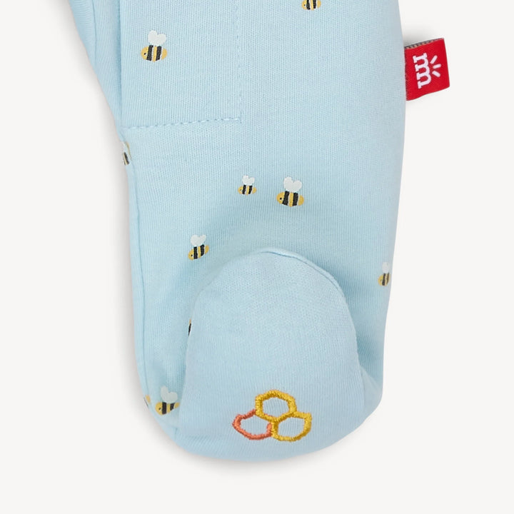 Honey Hill Organic Cotton Magnetic Footie