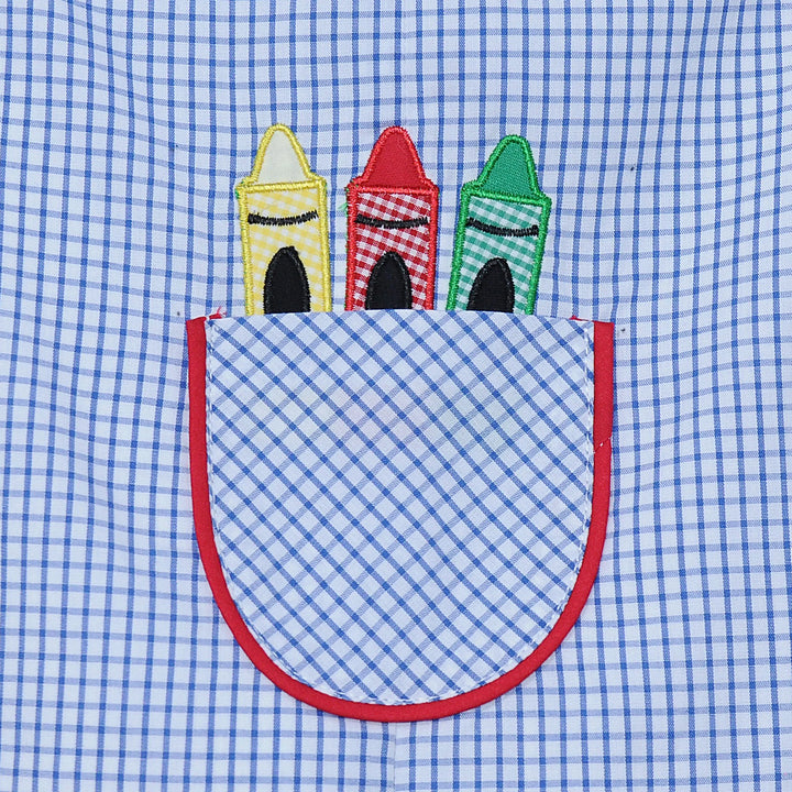 Royal Blue Hayes Shortall- Crayons