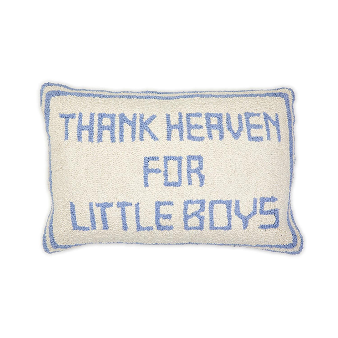Thank Heaven For Little Boys Pillow