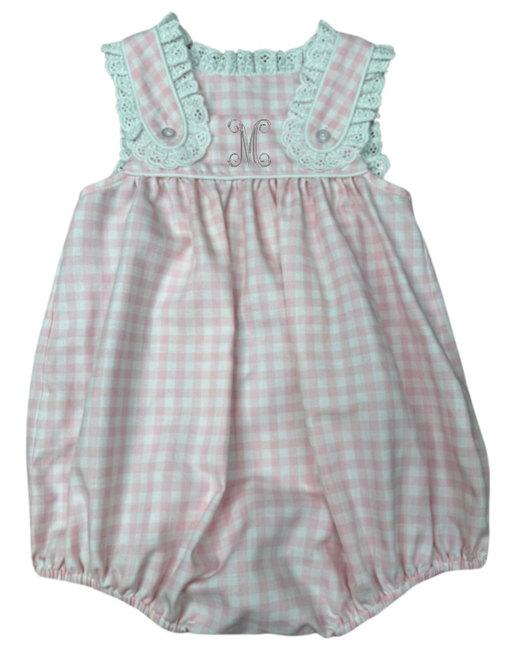 Kaden Manac- Gingham Girlie Lace Bubble