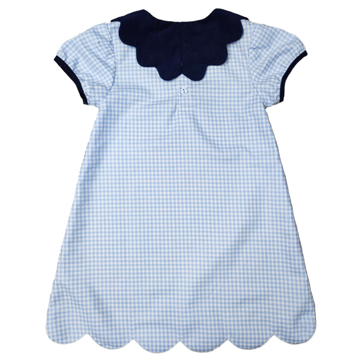 Blue Plaid Dress