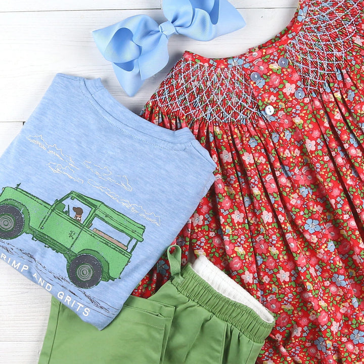 Paws, Trucks & Trails LS Tee