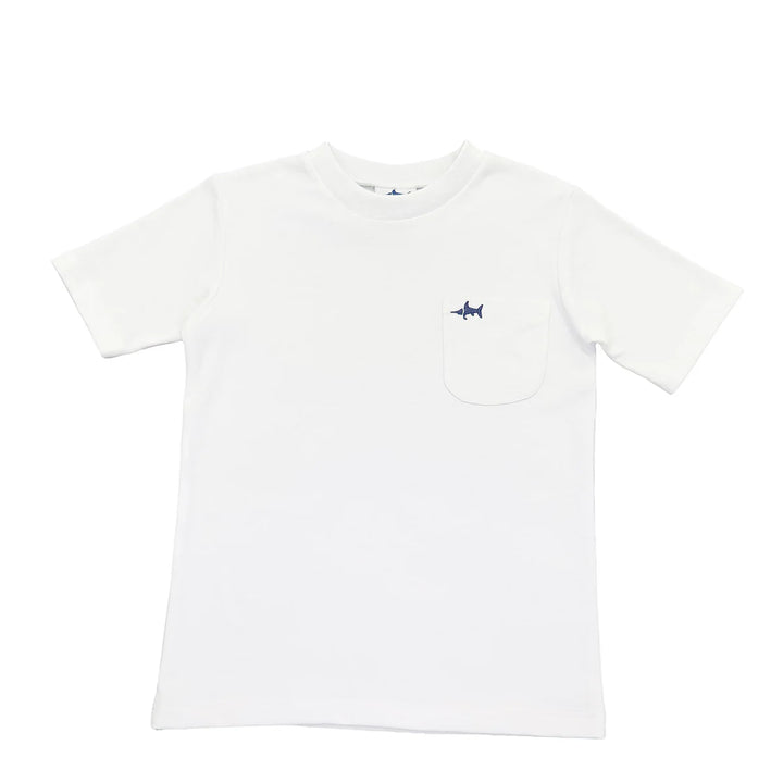 Classic Pocket Tee - White