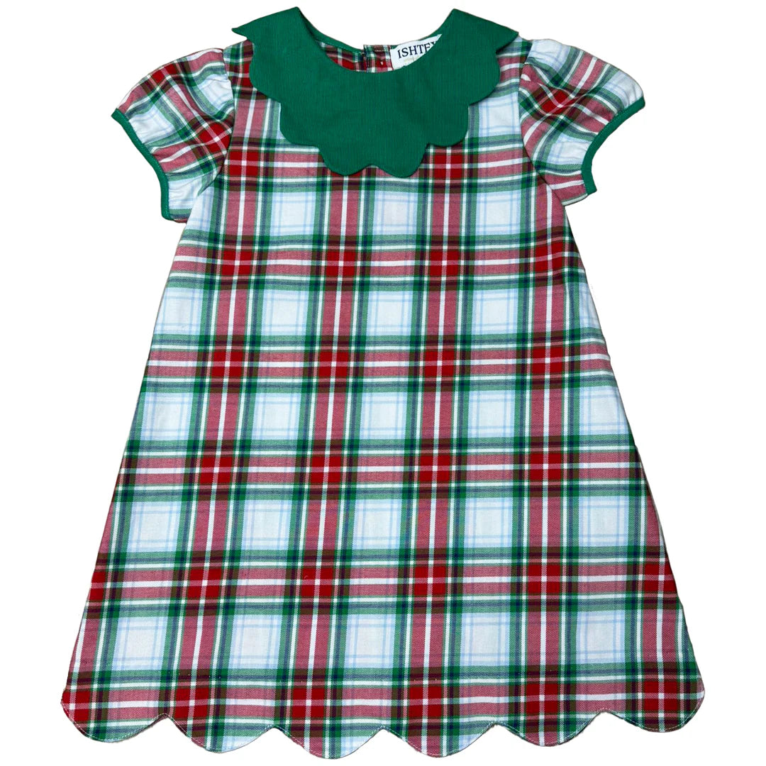 Red & Green Plaid Dress Little Avriett Baby & Children's Boutique Red & Green Plaid Dress Little Avriett Baby & Children's Boutique
