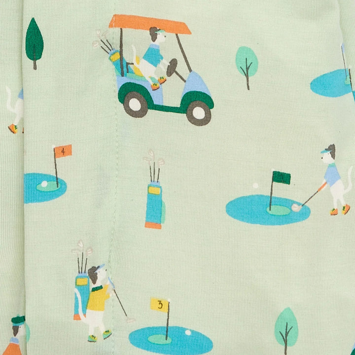 Fairway Fetch Modal Magnetic Polo Romper