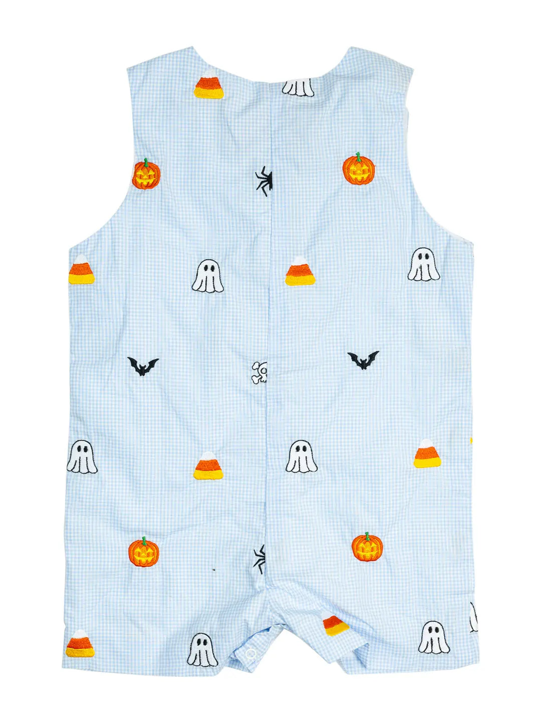 Halloween Embroidered Shortall