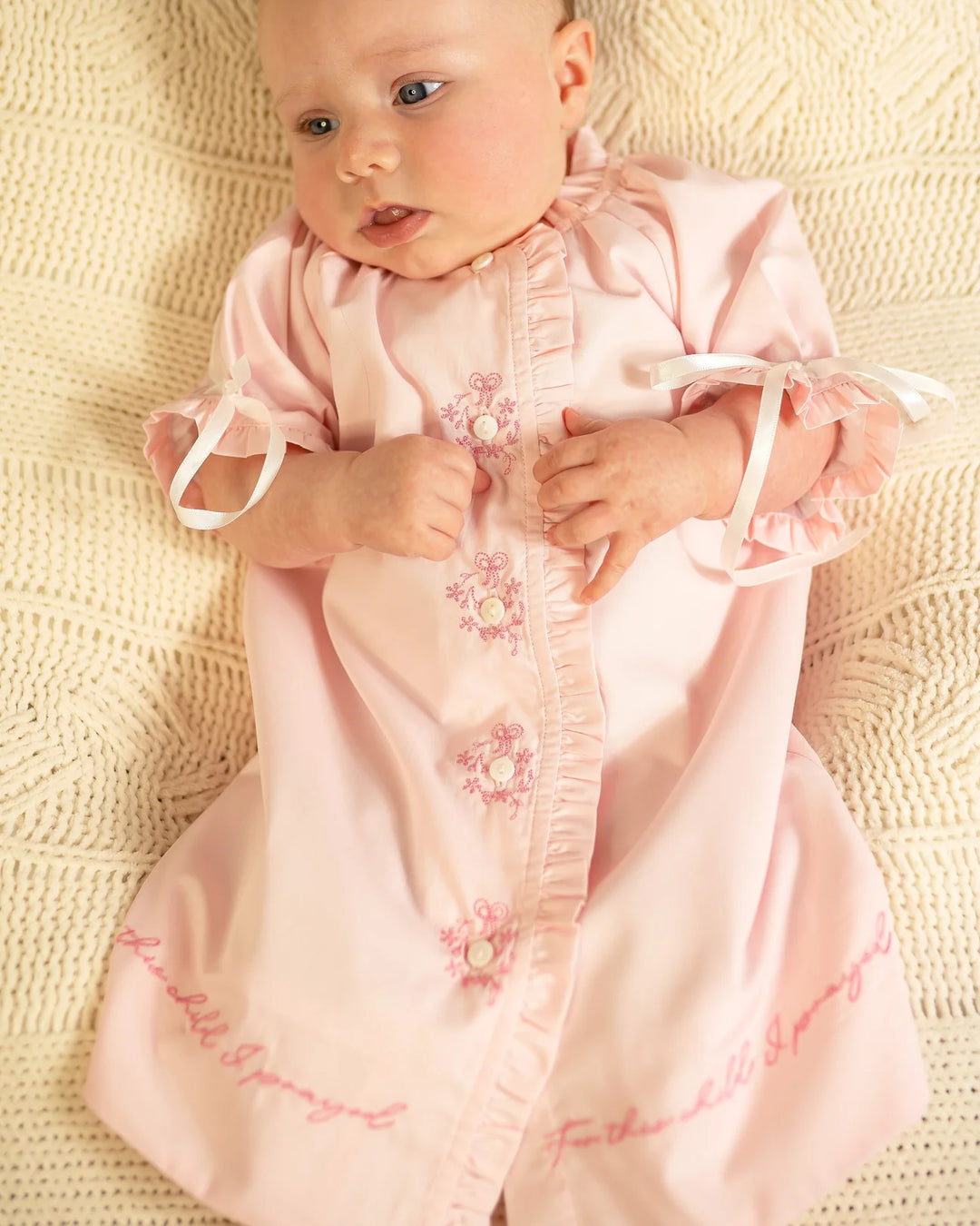 For This Child I Prayed Daygown: Pink