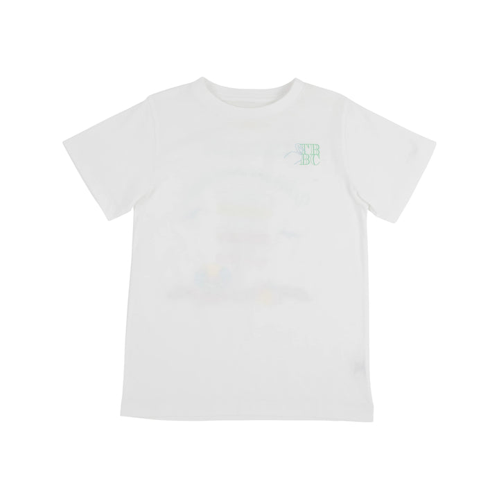 Sir Proper's T-Shirt- Worth Avenue White